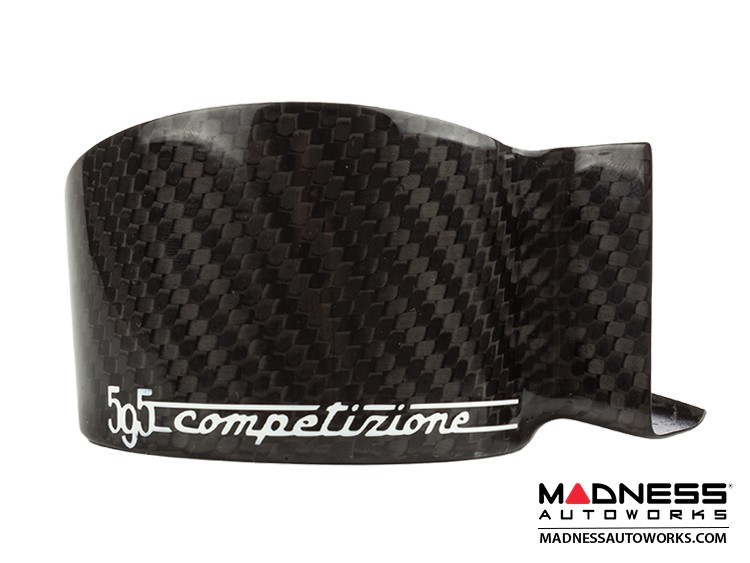 FIAT 500 ABARTH Boost Gauge Trim Piece in Carbon Fiber 595 Competizione